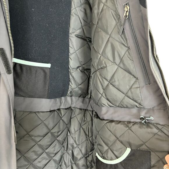 Cabela's Premier Norther Gray Down Fill Thick Winter Parka Coat Women’s XL Long - Picture 8 of 11